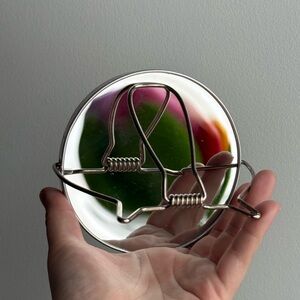 Dual Sided Metal Chrome Mirror Bathroom